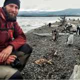 Marco a Ushuaia, in Patagonia
